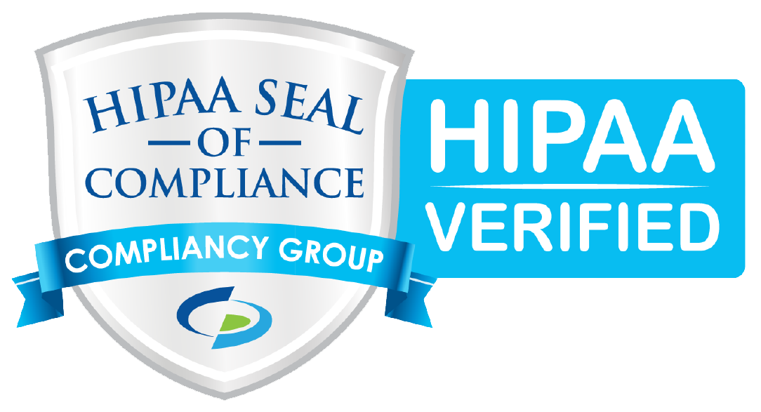 HIPAA compliance verification badge